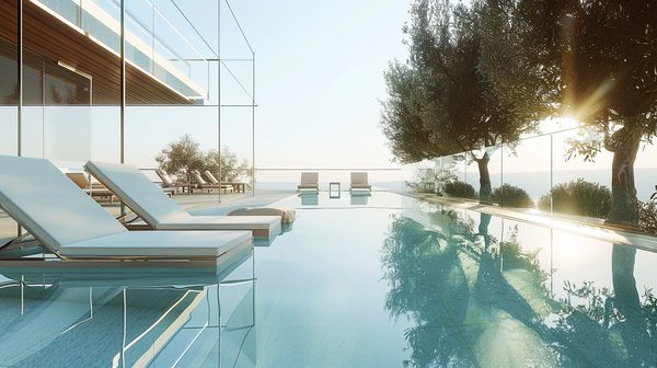 Pourquoi choisir les barrières en verre pour sécuriser votre espace piscine ?